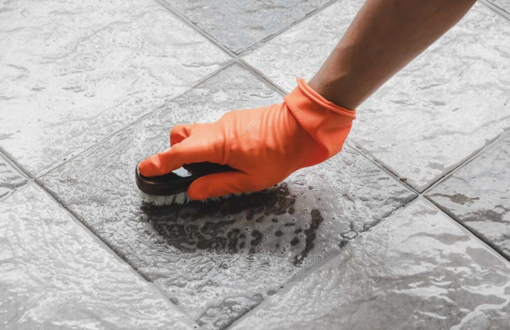 How to Clean Unsealed Grout